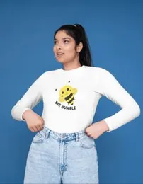 Bee Humble Unisex Crewneck T Shirt 190GSM