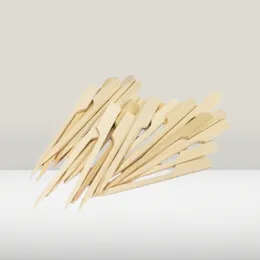 Bamboo Paddle Skewers for BBQ Grill and Kebabs High Quality 50 pcs, 7 inch