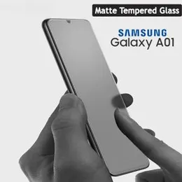 A01 Stylish Full Cover Matte Texture MTB tempered Glass Protector Frosted Glass for Samsung Galaxy A01