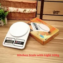 Kitchen Scale with Light 10KG
