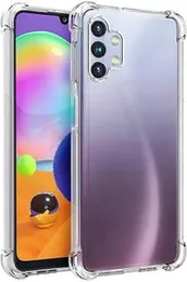 Luxury Shockproof Thickballoon Transparent Back Cover for Samsung A23 5G