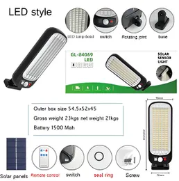 LED Solar Street Light with Remote