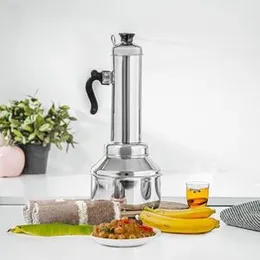 Good Quality of Stainless Steel Pittu Maker Brand New Pittu Kodam With Whistle Kitchen Special Pittu Bamboo.