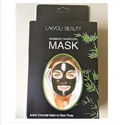Lakyou Beauty Bamboo Active Charcoal Peel off Mask Anti Acne Deeply Cleans 20 g