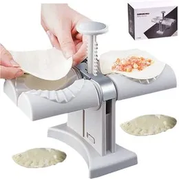 Automatic Dumpling Maker Mould Machine, Household Dumpling Maker, Dumpling Skin Maker Molds, Easy-tool for Dumpling, Wrap Two At A Time