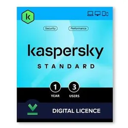 Kaspersky Standard (Antivirus) 2025 (1 Year, 3 Device) [VPN]