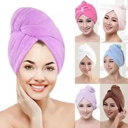 Microfiber Soft & Quickly Drying Hair Drying Towel Shower Cap