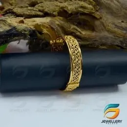 Gold Plated Guarantee Love Bracelet Lock Bangle Fox tile theme for Women Fashion Jewelry Gift.