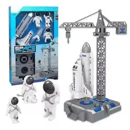 Children Educational Toy Rocket Modeling Spaceship (0437)