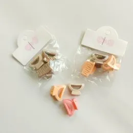 3pcs Mini Star Claw Clips Bow Claw Clips and Moon Mini Jaw Claw Clips for Women & Girls