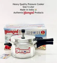 Heavy Quality pressure cooker 5ltr diamond brand india
