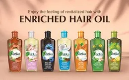 Dabur Vatika Argan Enriched Hair Oil 200ml ( Moisture Soft )