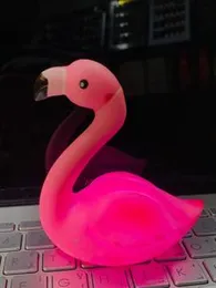 Small Battery-Operated Flamingo Night Light â Cute & Portable LED Lamp
