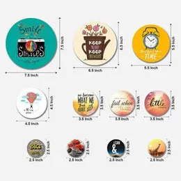 Shri Kanth Art Nature Designer Wooden Wall Hanging Item for Home|Office|Gift|Living Room|Bedroom|Wall Decoration|Pack of 11 (Multicolor)