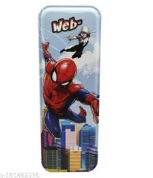 STATIONERY METAL PENCIL BOX FOR KIDS (stainless steel) good quality