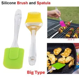 silicone brush and spatula set