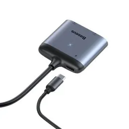 BASEUS Enjoy Series Type-C To HDMI 2 + PD HD Intelligent Hub Adapter CAHUB-I0G