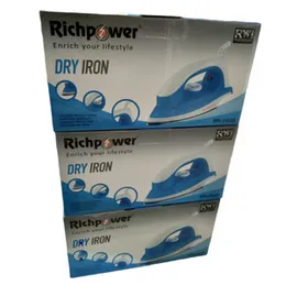 Richpower Dry Iron RPI-3562 1000W Non-Stick Soleplate Adjustable Temperature Swivel Cord Pilot Light Household Ironing