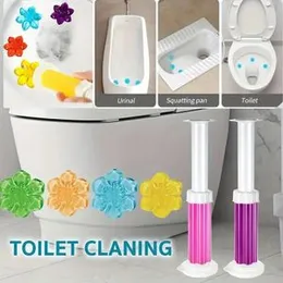1pc Toilet Flower Fragrance Bathroom Deodorizer, Bowl Cleaner Toilet Wand Refills, Cleaning Supplies, Toilet Cleaning Tools -