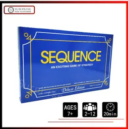Sequence Game Board - Deluxe Edition - An Exciting Game of Strategy
