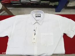 White linens Short sleeve shirt