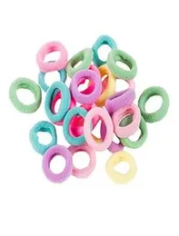 20 Pcs Multicolor Stretchy Band Hair Tie Ponytail Holders