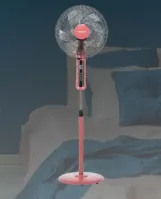 Mitshu Luxurious 16 Inch Stand Fan MSF-1655 50W 5 Blades Timer Copper Motor Oscillation