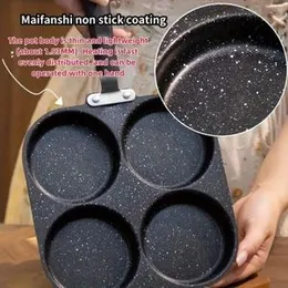 4-hole non-stick Maifan stone egg frying pan