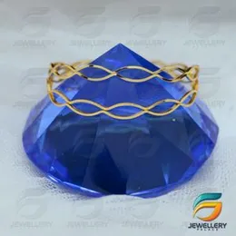 Gold Plated Guarantee Infinite Bangle for Women Fashion Jewelry Gift.