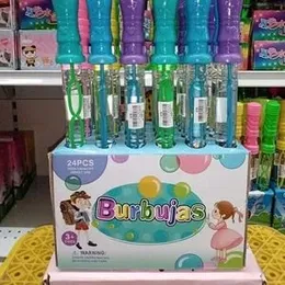 Plastic Bubbles Toys Animal Kids Soap Water Wand Blowing Blow Cartoon Shaped Magic Stick Bubble Toy