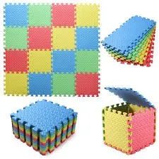 2 , 4 , 8, 16 pcs Tiles Kid's Puzzle Play Mat, Foam Mats Solid Foam Floor Mats, EVA Interlocking Puzzle Exercise Mats for Kids Children, 12" x12"
