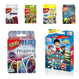 Uno Designs Cartoon Card Pack - 108 Cards - Uno Card Pack Themes - Avengers / Frozen / Minions / Harry Potter / Paw Petrol / Minecraft / Anime / Pokem