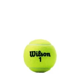 Wilson Champ Xd 1 Can Tennis Ball (Pack of 3) Yellow, rubber & ?Synthetic