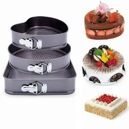 3pcs cake mould baking set nonstick