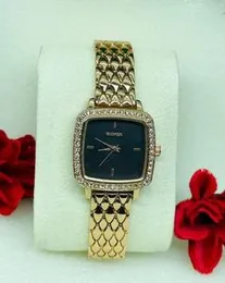 Orix Sliver Tone Crystal Ladies Watch