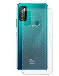 Carbon Fibre back sticker For Infinix Hot 9 Play