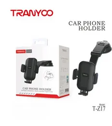 TRANYOO T-Z17 Car Phone Holder - Secure Universal Mobile Mount
