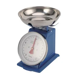 Astro Manual Scale Steel YO-0116 10kg x 50g - Mechanical Kitchen Weighing Balance Stainless Steel Platform Durable Home Use