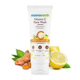 Mamaearth Vitamin C Face Wash with Vitamin C and Turmeric for Skin Illumination - 100ml