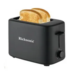 Richsonic RSPT-271 2-Slice Pop-Up Toaster 850W - 6 Heat Settings Defrost Cover Cool Touch Crumb Tray Breakfast Toaster