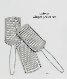 Stainless Steel Grater Nutmeg Cheese Citrus Zest Zester Grater