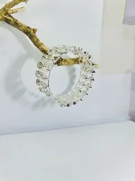 ESH Fancy Gold, silver Free Size Bangle With Full White and gold Stone For Women