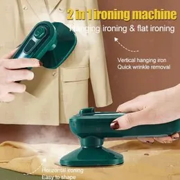 handheld 2-in-1 wet and dry mini steam iron