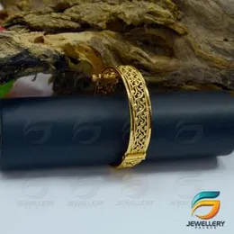 Gold Plated Guarantee Love Bracelet Lock Bangle Fox tile theme for Women Fashion Jewelry Gift.