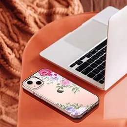Fashionury Designer Soft Back Cover Case Compatible for Apple iPhone 13-D0125 (FROM INDIA FAAZ)