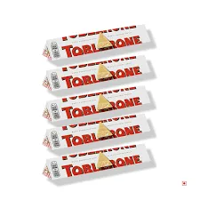 Toblerone White Chocolates 5 x 100G