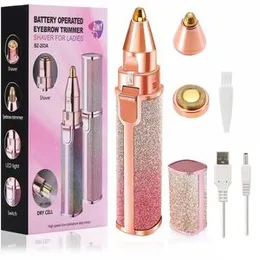 2 IN 1 EYEBRO AND FACIAL TRIMMER