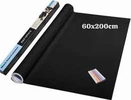 Blackboard Stickers Chalk Board Removable PVC Draw Chalkboard Wall Sticker for Kids Rooms Durable