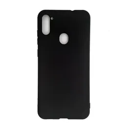 Samsung A11 Hard Silicon Cover 2MM Black Colour, 2MM Hard Silicon Back Cover for Samsung Galaxy A11, Durable Phone Case, Hard Silicon Cover