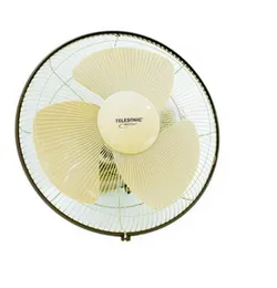 Telesonic Industrial Orbit Fan TL-1830RF 18 Inch 3 Speeds 360Â° Oscillation Quiet Motor Wall/Ceiling Mount Heavy Duty